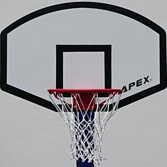 APEX玻璃纖維扇型籃球板 #13799